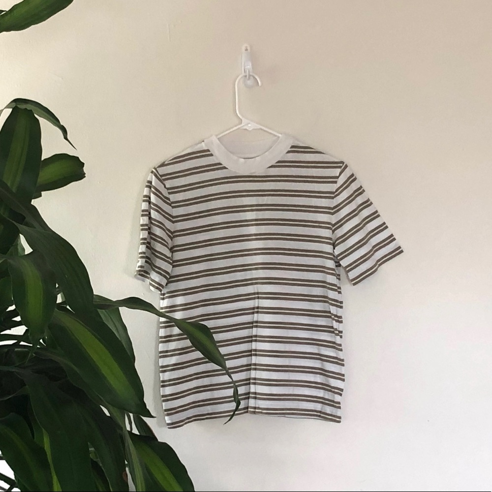 The Cotton Mockneck Tee - Covert Green